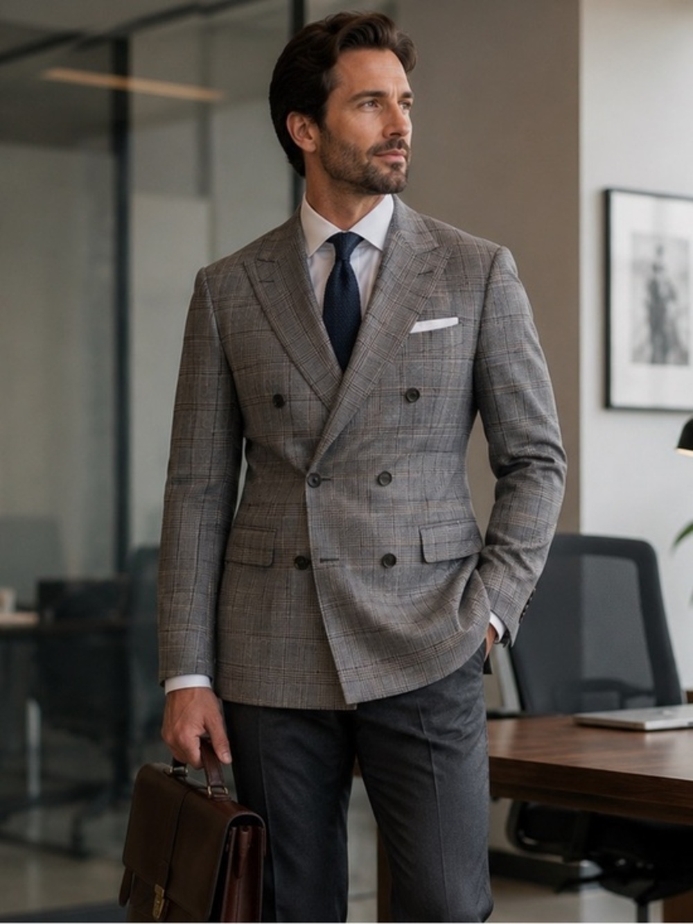 Brooks brothers double breasted blazer, 40R